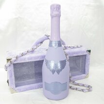 【未開栓】ANGEL エンジェル ドゥミセック リミテッド ハロウィン パープル ファータイプ シャンパン 750ml 12.5% ケース付 11544278 0406_画像1