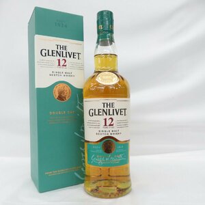 【未開栓】THE GLENLIVET ザ・グレンリベット 12年 ダブルオーク ウイスキー 700ml 40% 箱付 11541203 0408