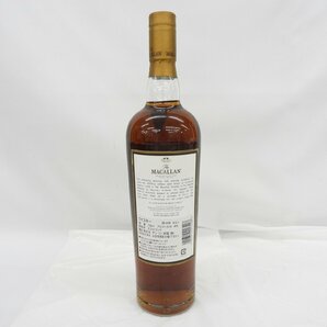 【未開栓】The MACALLAN ザ・マッカラン 12年 シェリーオーク 旧ボトル ウイスキー 700ml 40% 箱付 903329130 0409の画像5