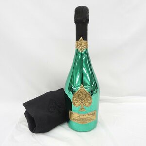 1円～【未開栓】ARMAND DE BRIGNAC アルマン・ド・ブリニャック マスターズ グリーン シャンパン 750ml 12.5% 布袋付き 11546824 0409