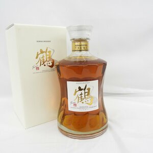 【未開栓】NIKKA ニッカ 鶴 金文字 ウイスキー 700ml 43% 箱付 11546213 0409