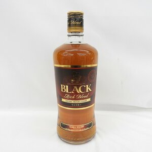 【未開栓】NIKKA ニッカ ブラックニッカ リッチブレンド シェリーウッドフィニッシュ ウイスキー 700ml 43％ 11535857 0409