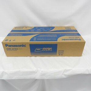 【未開封/未使用品】Panasonic パナソニック ブルーレイディスクレコーダー 全自動ディーガ DMR-2X302 3TB ※箱ダメージ有 962159037 0410の画像6
