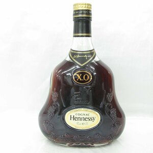 【未開栓】Hennessy ヘネシー XO 金キャップ クリアボトル ブランデー 700ml 40% 11548361 0412