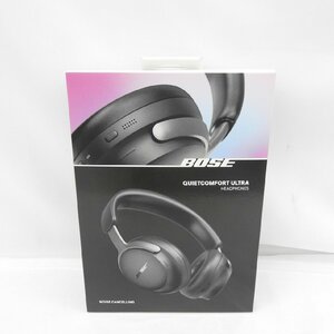 【未開封/未使用品】BOSE ボーズ ノイズキャンセリング ワイヤレスヘッドホン QuietComfort Ultra Headphones ブラック 996145585 0412