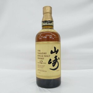 【未開栓】SUNTORY サントリー 山崎 12年 シングルモルト 旧ラベル ウイスキー 700ml 43％ 11549491 0415