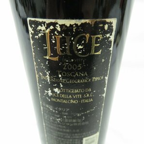 【未開栓】Luce della Vite ルーチェ デッラ・ヴィーテ 2005 赤 ワイン 750ml 14.5% 11549822 0415の画像8