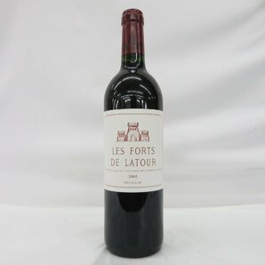 【未開栓】LES FORTS DE LATOUR レ・フォール・ド・ラトゥール 2003 赤 ワイン 750ml 13% 11552330 0415の画像1