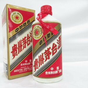 [ не . штекер ]... шт. sake mao Thai sake . звезда пшеница этикетка 1992 MOUTAI KWEICHOW China sake 500ml 53% 998g с ящиком 11552510 0416