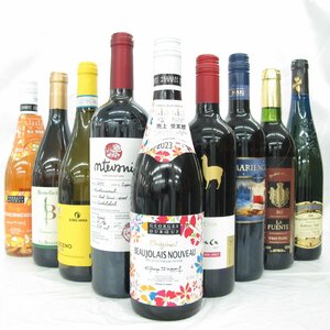 1 jpy ~[ not yet . plug ] France / Italy / Germany other red * white wine 9 pcs set set sale 750ml 9.5~14% * including in a package un- possible 11384323 0417