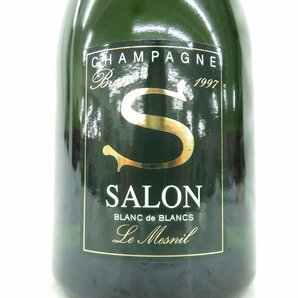 【未開栓】SALON サロン ブラン・ド・ブラン 1997 シャンパン 750ml 12％ 11538621 0418の画像2