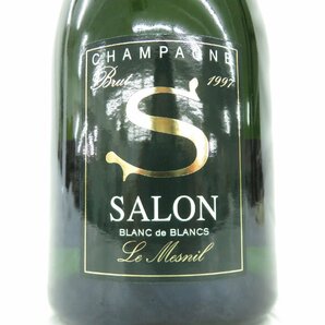 【未開栓】SALON サロン ブラン・ド・ブラン 1997 シャンパン 750ml 12％ 11541654 0418の画像2