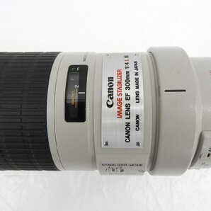 【中古品】Canon キャノン カメラレンズ 単焦点レンズ EF 300ｍｍ 1:4 L IS Macro 1.5ｍ/4.9ft 11546970 0420の画像6