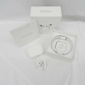 1円～【ジャンク品】Apple ワイヤレスイヤホン AirPods Pro with Wireless Charging Case 第1世代 MWP22J/A ※ノイズ有 708101912 0421の画像1