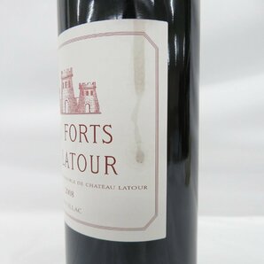 【未開栓】LES FORTS DE LATOUR レ・フォール・ド・ラトゥール 2008 赤 ワイン 750ml 13.5% 11556451 0420の画像4
