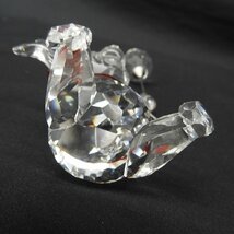 【中古品】Swarovski スワロフスキー くまのプーさん WINNER THE POOH クリスタル 置物 フィギュリン 箱付 11548875 0422_画像8