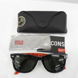 1円～【中古品】Ray-Ban レイバン サングラス ウェイファーラー WayFarer RB2140-F 1016 52□22 3N 715103018 0422