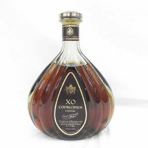 【未開栓】COURVOISIER クルボアジェ XO グリーンボトル ブランデー 700ml 40％ 11543046 0424