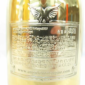 【未開栓】ANGEL エンジェル ヴィンテージ 2007 ゴールド シャンパン 750ml 12.5% ケース付 11559526 0425の画像5