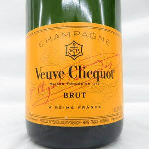 1円～【未開栓】Veuve Clicquot ヴーヴ・クリコ ブリュット イエローラベル シャンパン 750ml 12％ 701102768 0425の画像2