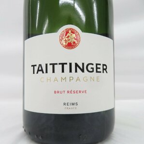 【未開栓】TAITTINGER テタンジェ ブリュット レゼルヴ シャンパン 750ml 12.5% 11548029 0425の画像2