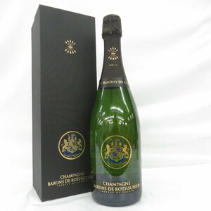 【未開栓】CHAMPAGNE BARONS DE ROTHSCHILD バロン・ド・ロスチャイルド ブリュット シャンパン 750ml 12％ 箱付 11553531 0425