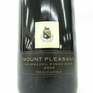 1円～【未開栓】Mount Pleasant マウント・プレザント 2002 スパークリングワイン 750ml 13% 11548574 0425の画像2