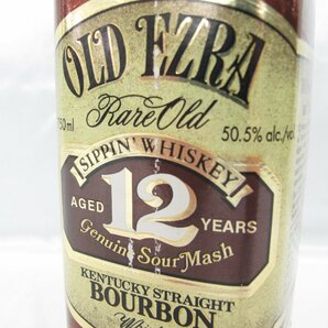 【未開栓】OLD EZRA オールドエズラ 12年 レアオールド 101プルーフ ウイスキー 750ml 50.5% 11559277 0429の画像5