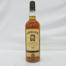 【未開栓】ABERLOUR アベラワー 15年 シェリーウッドフィニッシュ シングル ハイランドモルト ウイスキー 700ml 40% 11557650 0426_画像1