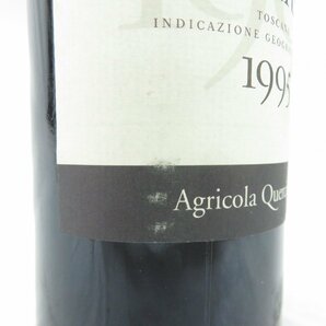 【未開栓】アグリコーラ・クエルチャベッラ カマルティーナ 1995 赤 ワイン 750ml 13% 11560710 0426の画像3