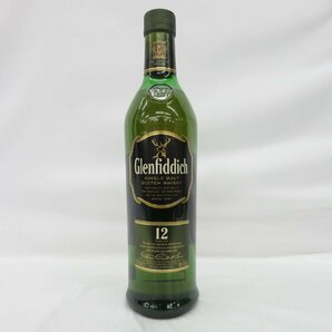 【未開栓】Glenfiddich グレンフィディック 12年 シングルモルト ウイスキー 700ml 40% 11554378 0426の画像1