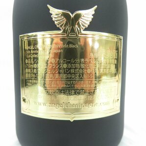 【未開栓】ANGEL エンジェル NV ブリュット ブラック 5周年記念 ファージップタイプ シャンパン 750ml 12.5% ケース付 11559524 0426の画像7