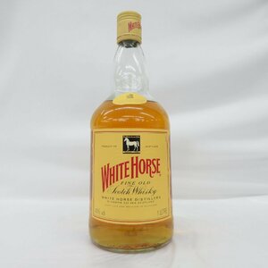 1円～【未開栓】WHITE HORSE ホワイトホース ファインオールド ウイスキー 1000ml 40% 11559274 0427