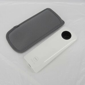 【中古品】RICOH リコー THETA シータ デジタルカメラ 360°カメラ SC2 ホワイト 701102808 0427の画像1