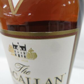 【未開栓】The MACALLAN ザ・マッカラン 10年 シェリーオーク ウイスキー 700ml 40% 箱付 11561911 0427の画像3