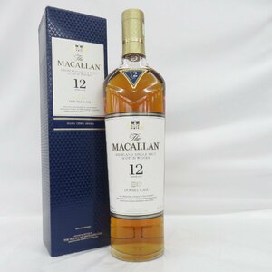 【未開栓】The MACALLAN ザ・マッカラン 12年 ダブルカスク ウイスキー 700ml 40% 箱付 11561917 0427