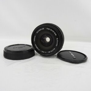 1円～【ジャンク品】OLYMPUS オリンパス カメラレンズ 単焦点レンズ OM-SYSTEM G.ZUIKO AUTO-W 1:3.5 f=28mm ※動作未確認 11555578 0428の画像1