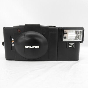 1円～【ジャンク品】OLYMPUS オリンパス コンパクトフィルムカメラ XA2+A11フラッシュ付き ※動作未確認 11556837 0428