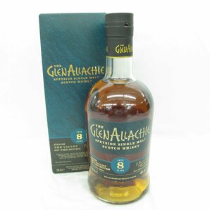 1円～【未開栓】THE GLENALLACHIE グレンアラヒー 8年 ウイスキー 700ml 46% 箱付 11553244 0427の画像1