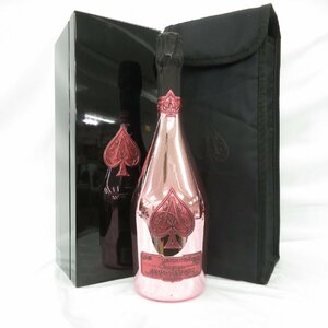 1円～【未開栓】ARMAND DE BRIGNAC アルマン・ド・ブリニャック ブリュット ロゼ ピンク シャンパン 750ml 12.5% ケース付 11546825 0428