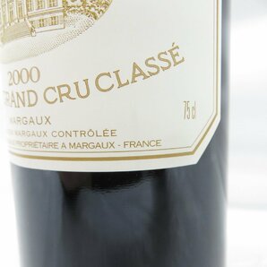 【未開栓】CHATEAU MARGAUX シャトー・マルゴー 2000 赤 ワイン 750ml 13% 11559437 0428の画像3