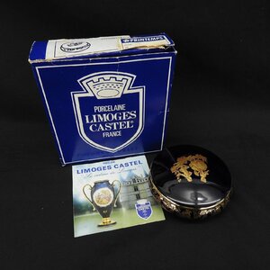 1円～【美品】Limoges Castle リモージュキャッスル 小物入れ 陶器 箱付 11554270 0429