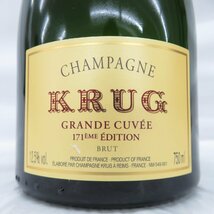 【未開栓】KRUG GRANDE CUVEE クリュッグ グランキュヴェ 171EME エディション ブリュット シャンパン 750ml 12.5% 11562068 0428_画像2