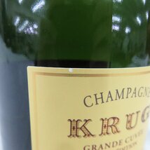 1円～【未開栓】KRUG GRANDE CUVEE クリュッグ グランキュヴェ 170EME エディション ブリュット シャンパン 750ml 12.5% 11561065 0428_画像3