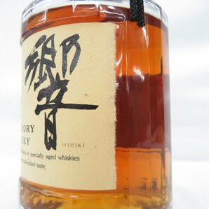 【未開栓】SUNTORY サントリー 響 HIBIKI 金キャップ 裏ゴールドラベル ウイスキー 750ml 43％ ※目減り有 11561128 0429の画像4