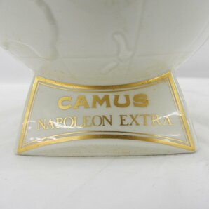 【未開栓】CAMUS カミュ ナポレオン エクストラ モスクワオリンピック 陶器ボトル ブランデー 700ml 40％ 1174g 11522234 0429の画像2