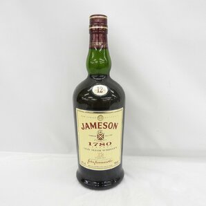 1円～【未開栓】JAMESON ジェムソン 12年 1780 アイリッシュ ウイスキー 700ml 40% 11559067 0430の画像1