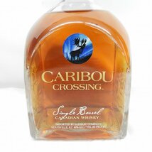 【未開栓】Caribou Crossing カリブー クロッシング カナディアン ウイスキー 750ml 40% 箱付き 11541002 0430_画像3