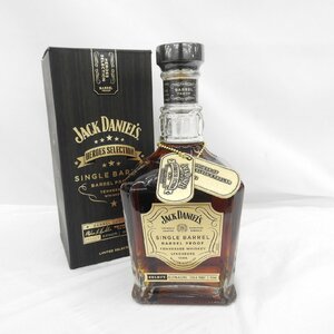【未開栓】Jack Daniel's ジャックダニエル シングルバレル バレルプルーフ ウイスキー 750ml 63.3% 箱付き 11541006 0430