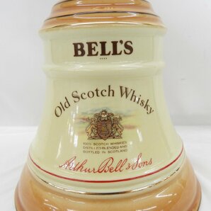 1円～【未開栓】BELL'S ベルズ オールドスコッチ 陶器ボトル ウイスキー 750ml 43% 1393g 11562578 0430の画像2